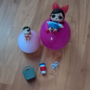 L.O.L. Surprise! Pink and Blue Dolls with Accessories
